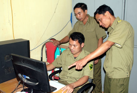 Công an xã Đại Minh (huyện Yên Bình) xây dựng kế hoạch đảm bảo an ninh cơ sở.